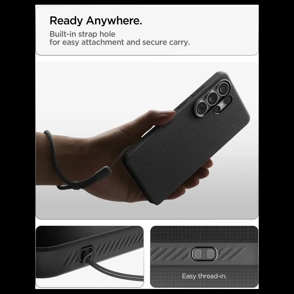 Spigen Liquid Air Mag MagSafe Samsung Galaxy S26 Ultra Matte Black - 15