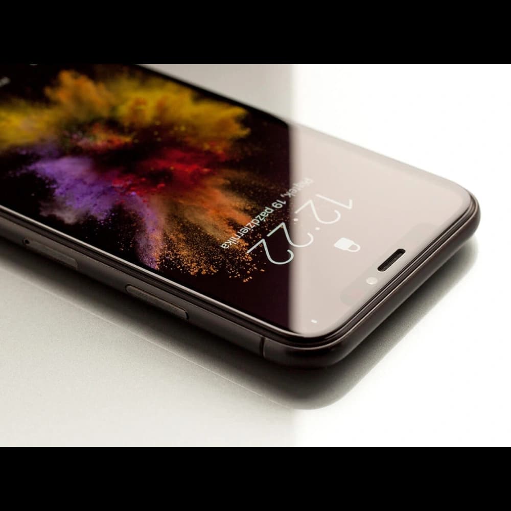 3MK Samsung Gehärtetes Glas HardGlass Max Galaxy A40 schwarz - 6