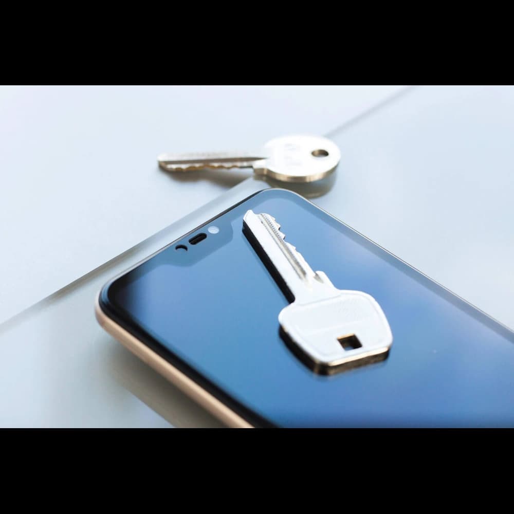 3MK Samsung Gehärtetes Glas HardGlass Max Lite Galaxy A50 schwarz - 6