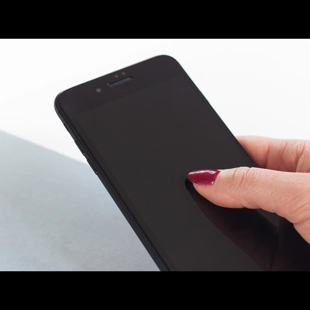 3MK Apple Gehärtetes Glas HardGlass Max Datenschutz iPhone 6/6S Plus weiß - 5