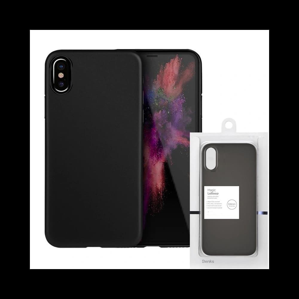 Case Benks Magic Lollipop iPhone XS/X 5.8 Solid Schwarz - 7