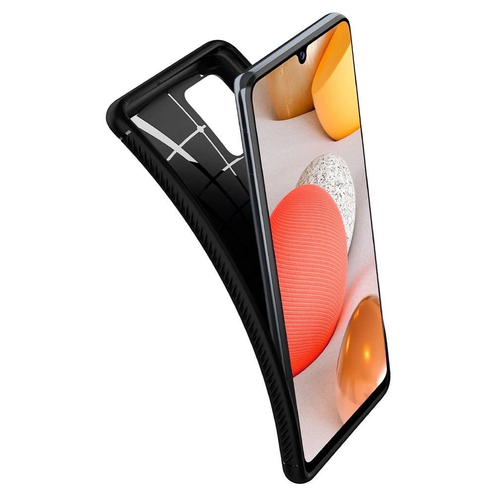 Spigen Rugged Armor Samsung Galaxy A42 5G Matte Black - 4