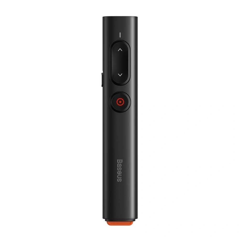 Baseus Orange Dot PPT wireless Presenter (Youth) with battery Black - 1