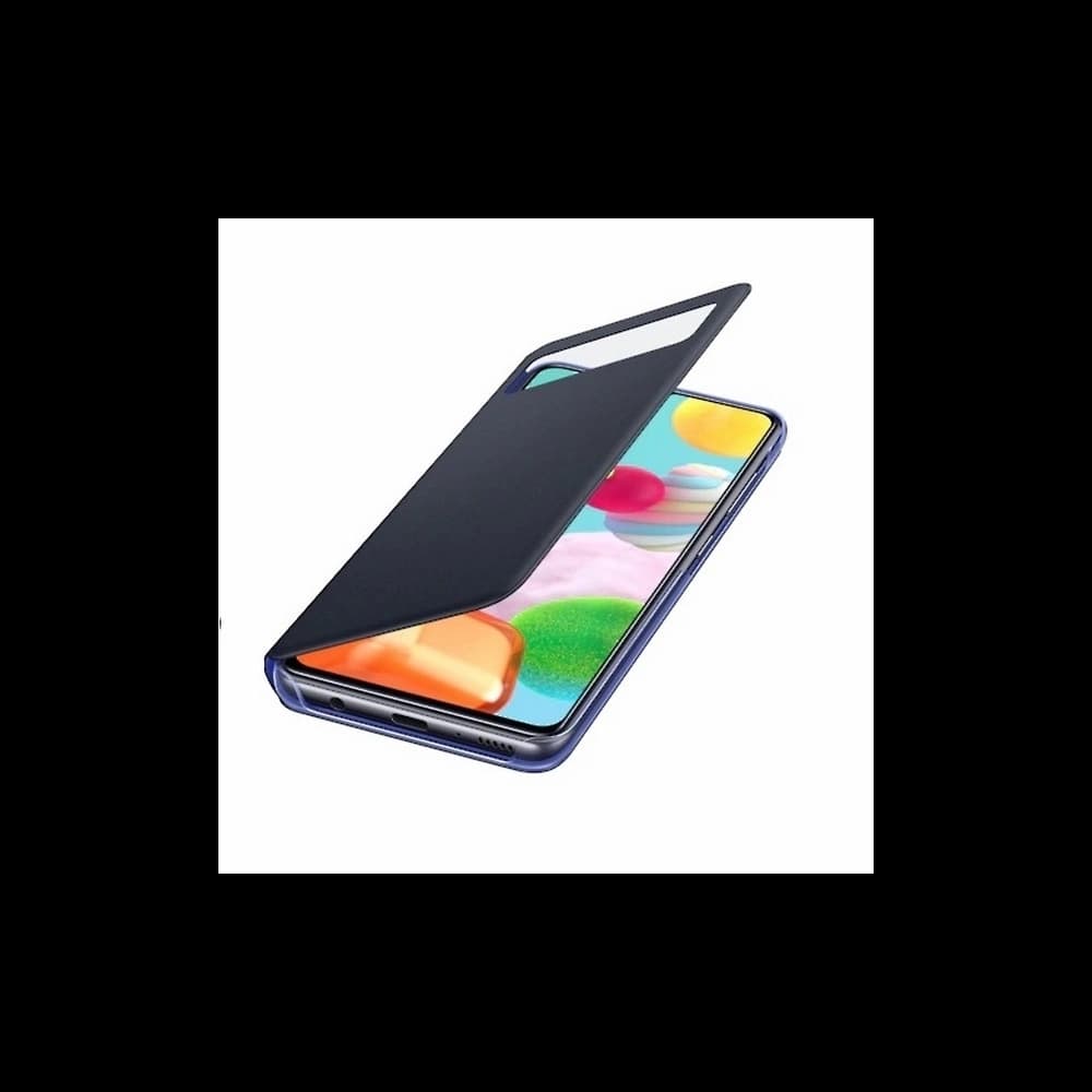 Samsung Galaxy A41 EF-EA415PB black S View Wallet Cover - 3