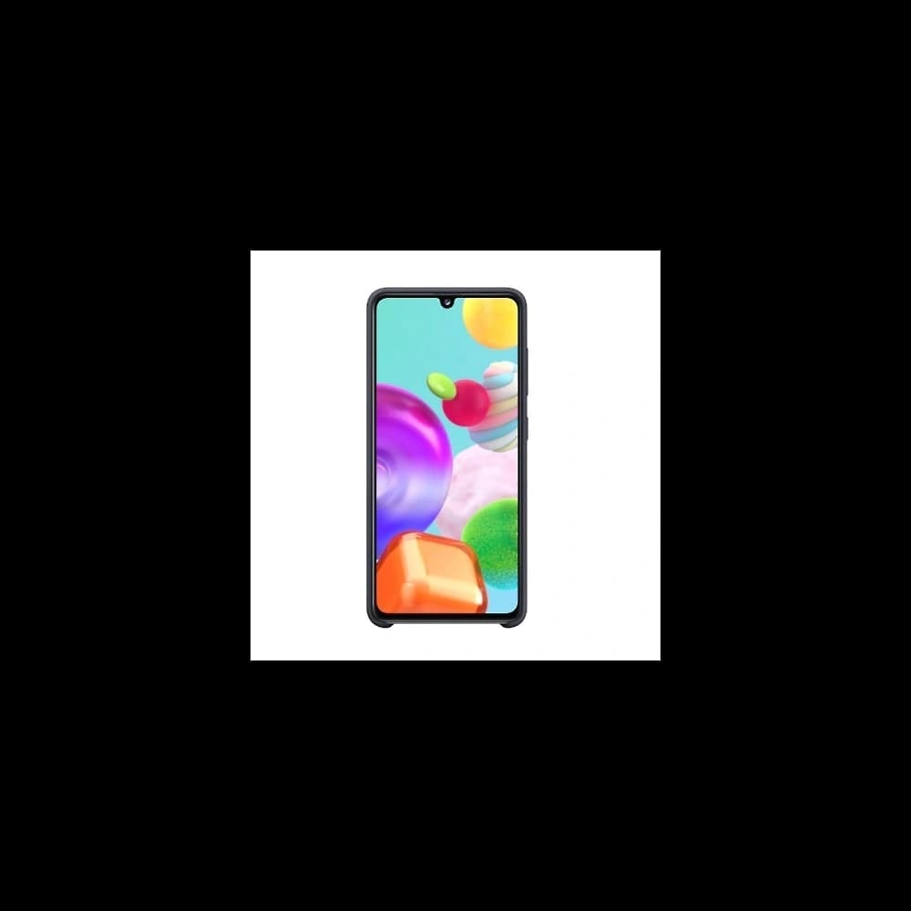 Samsung Galaxy A41 EF-PA415TB black Silicone Cover - 2