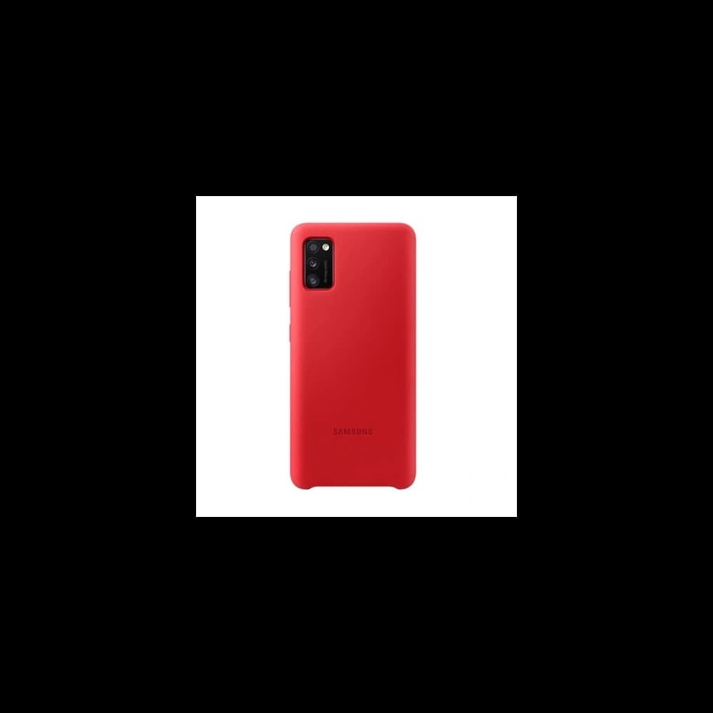 Samsung Gehäuse Galaxy A41 EF-PA415TR rot/rot Silikonhülle - 1