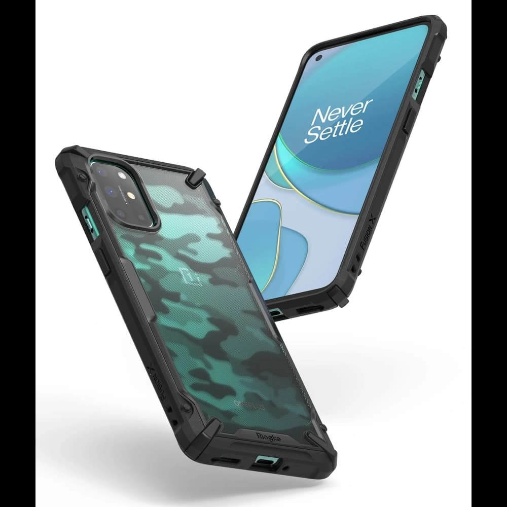 Ringke OnePlus Koffer Fusion-X 8T Camo Schwarz - 4