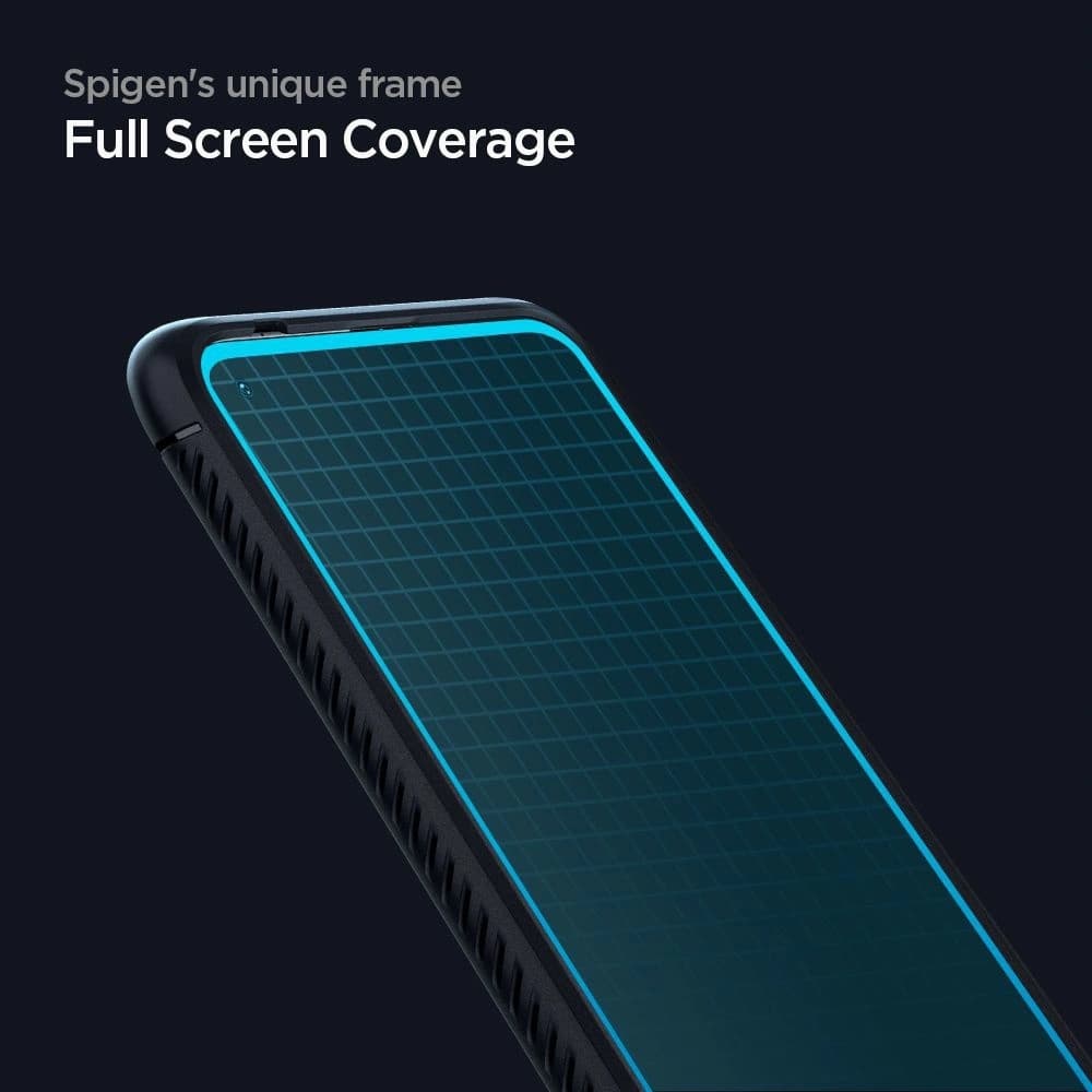 Spigen Xiaomi Gehärtetes Glas GLAS.tR Slim Mi 10T/10T Pro Schwarz - 6