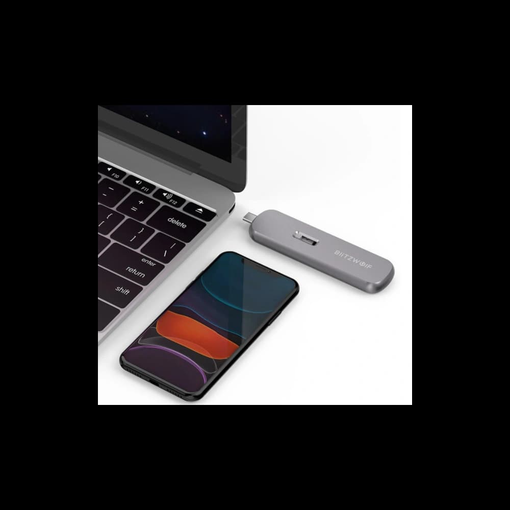 External Storage Enclosure SATA M.2 SSD BlitzWolf BW-SSDE4 B-key, 5Gbps, USB 3.1 - 4