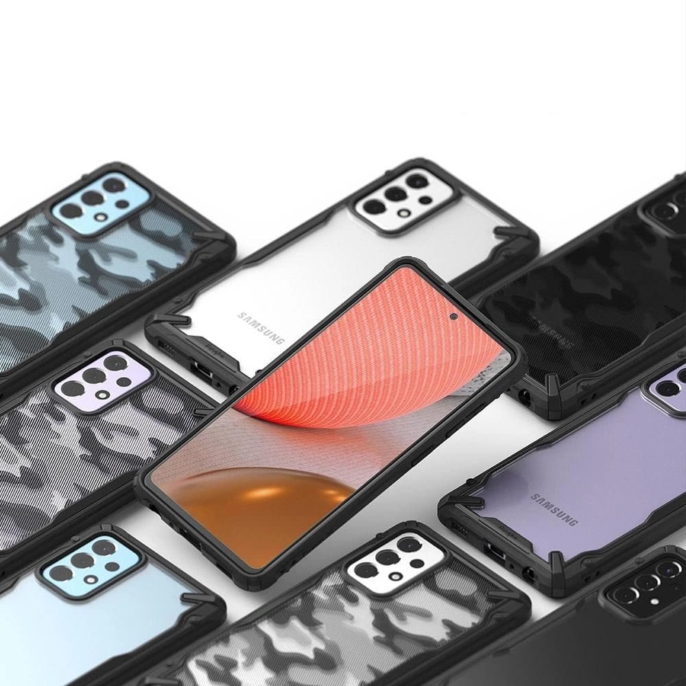 Ringke Samsung Tasche Fusion-X Galaxy A72 5G Schwarz - 6