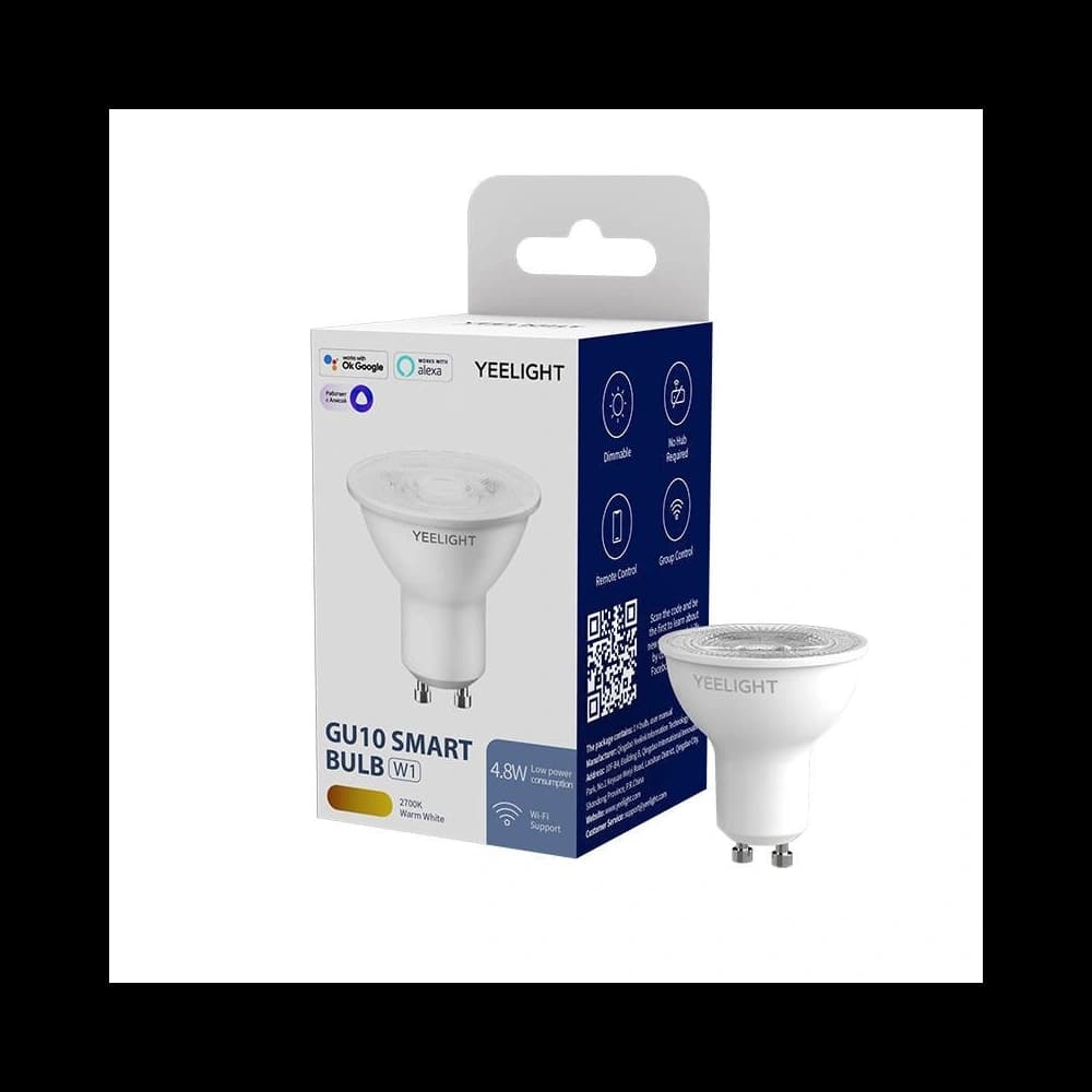 Yeelight GU10 Dimmable Bulb (White) 1pc - 1