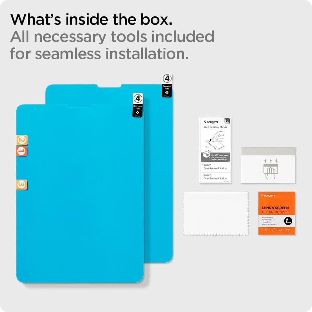 Folia Spigen Paper Touch Apple iPad 10.2 2019/2020/2021 (7., 8. i 9 generacji)/iPad Air 10.5 2019 (3. generacji) [2 PACK] - 5