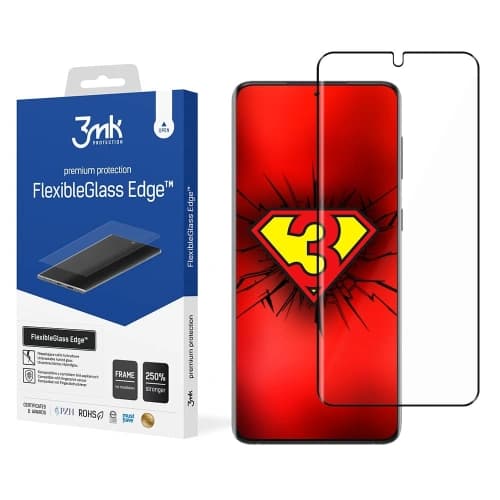 3MK Samsung Hybridglas FlexibleGlass Edge Galaxy S21 Ultra