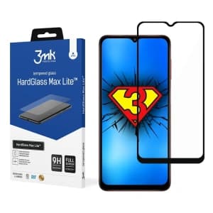 Szkło hartowane 3MK HardGlass Max Lite Samsung Galaxy A02s czarne