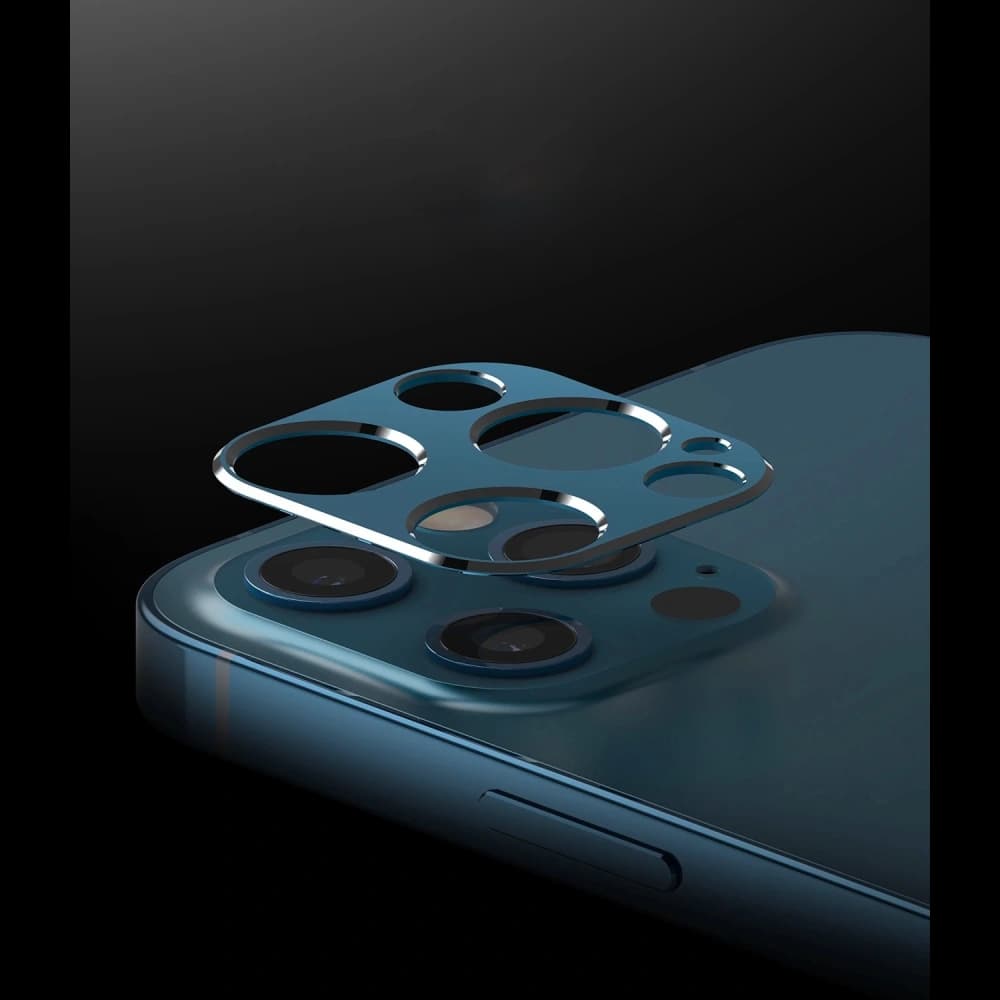 Ringke Apple Overlay Kamera Styling iPhone 12 Pro Max Blau - 2