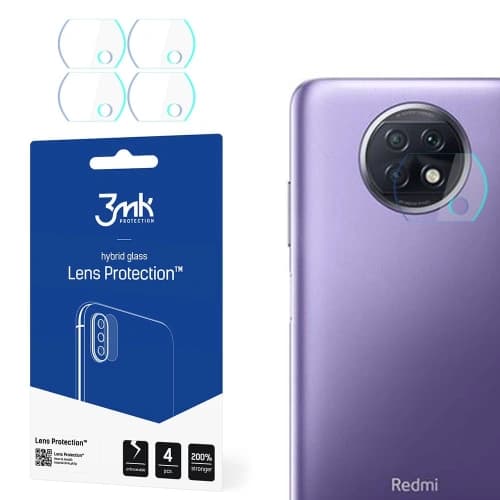 3MK Lens Protection Redmi Note 9T 5G [4 PACK]