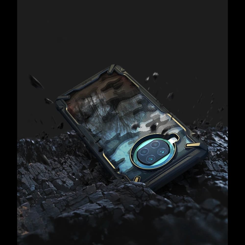 Ringke Xiaomi Tasche Fusion-X Mi 10T Lite 5G/Mi 10i 5G Schwarz - 5