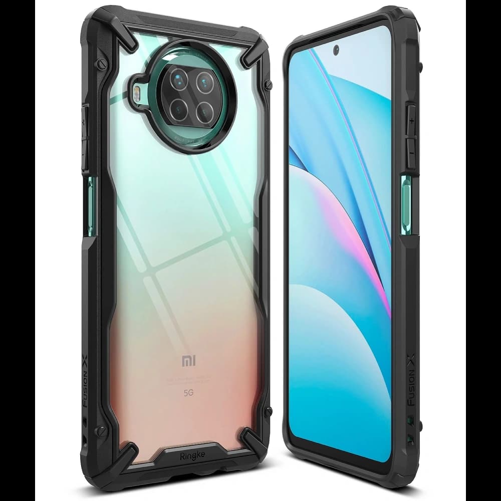 Ringke Xiaomi Tasche Fusion-X Mi 10T Lite 5G/Mi 10i 5G Schwarz - 1