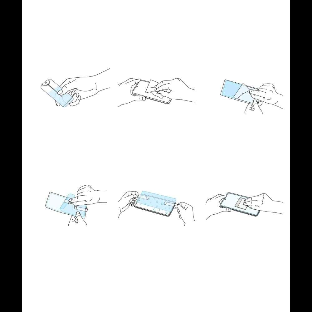 Ringke Samsung Hydrogel-Folie Easy Flex Galaxy S21+ Plus [2 PACK] - 10