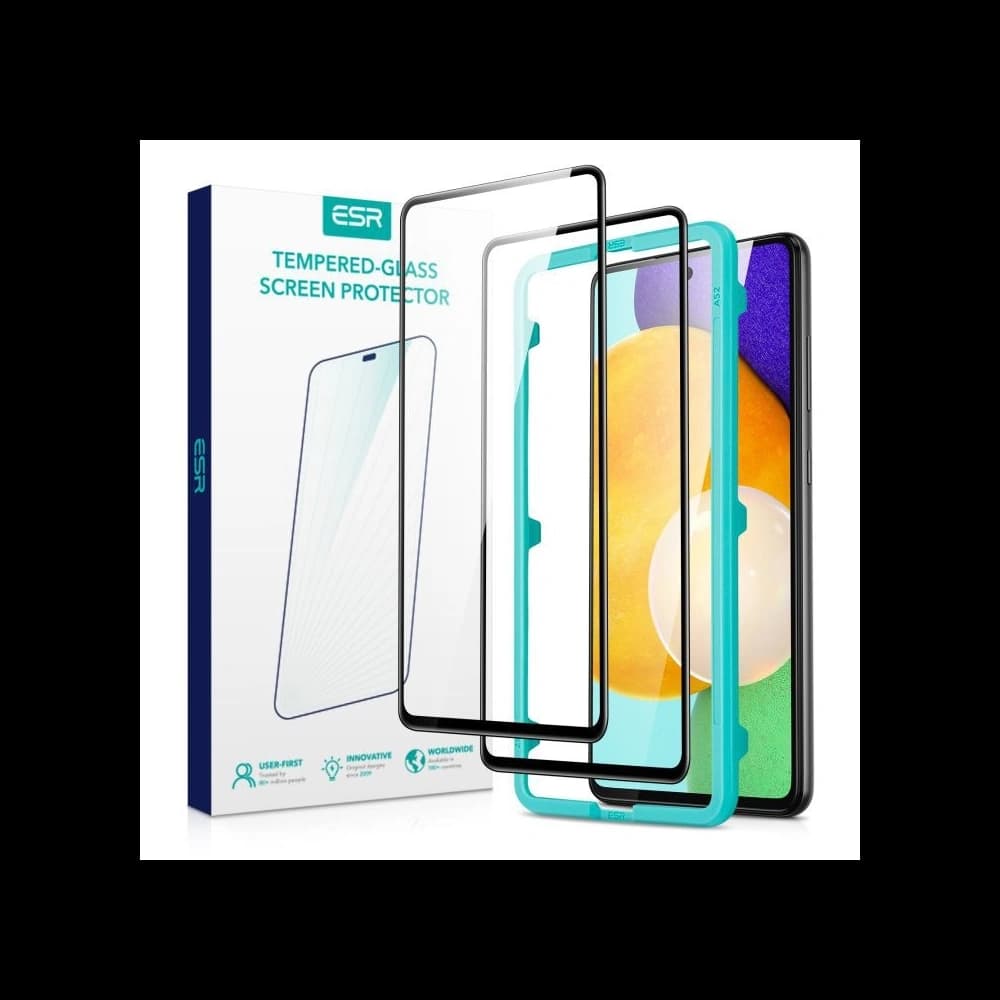 ESR Screen Shield 3D Samsung Galaxy A52/A52s Black [2 PACK] - 1