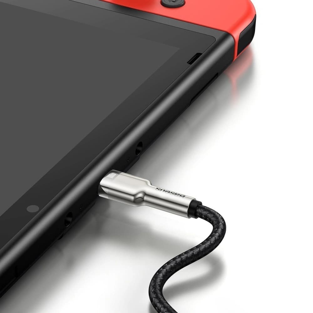 Baseus USB-C auf USB-C Kabel Cafule, 100W, 1m (schwarz) - 5