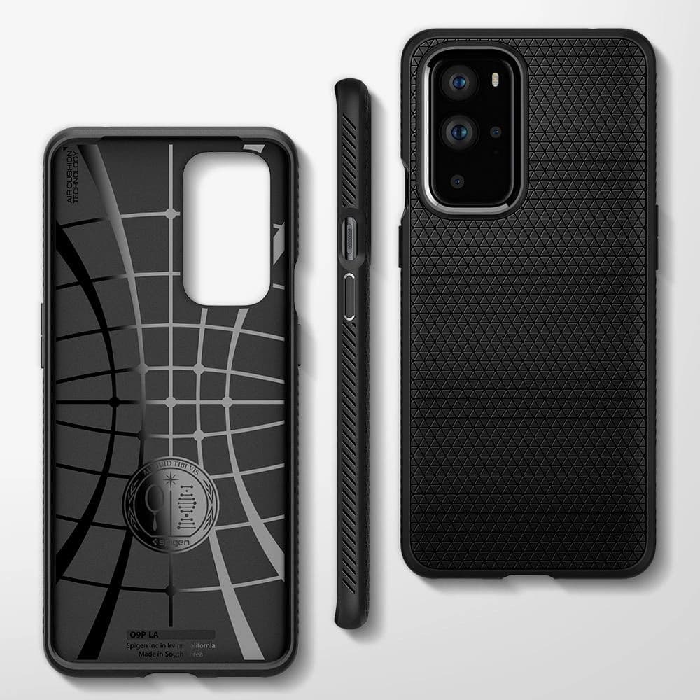 Spigen OnePlus Tasche Liquid Air 9 Pro Mattschwarz - 3