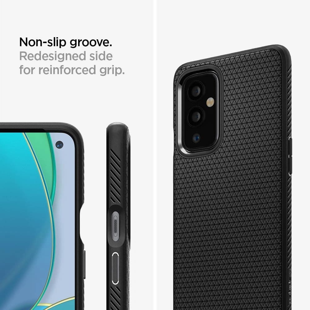 Spigen Liquid Air OnePlus 9 Matte Black - 4