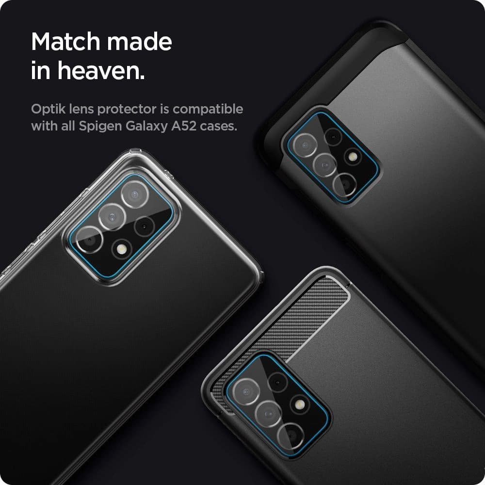 Spigen Optik Camera Lens Samsung Galaxy A52/A52s Black - 6