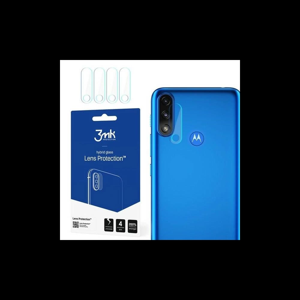3MK Lens Protection Motorola Moto E7 Power [4 PACK] - 1
