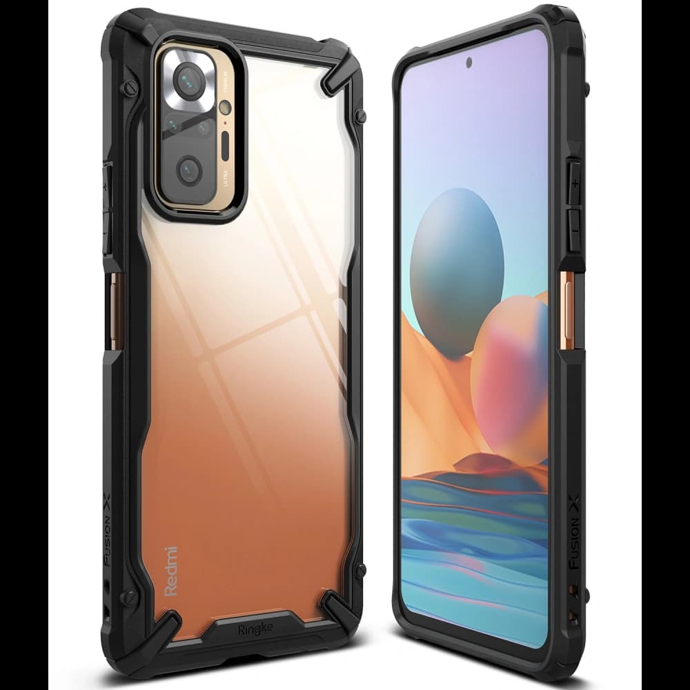 Ringke Fusion-X Redmi Note 10 Pro Black - 1