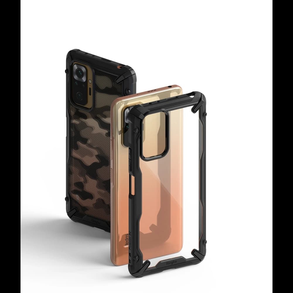 Ringke Fusion-X Redmi Note 10 Pro Black - 4