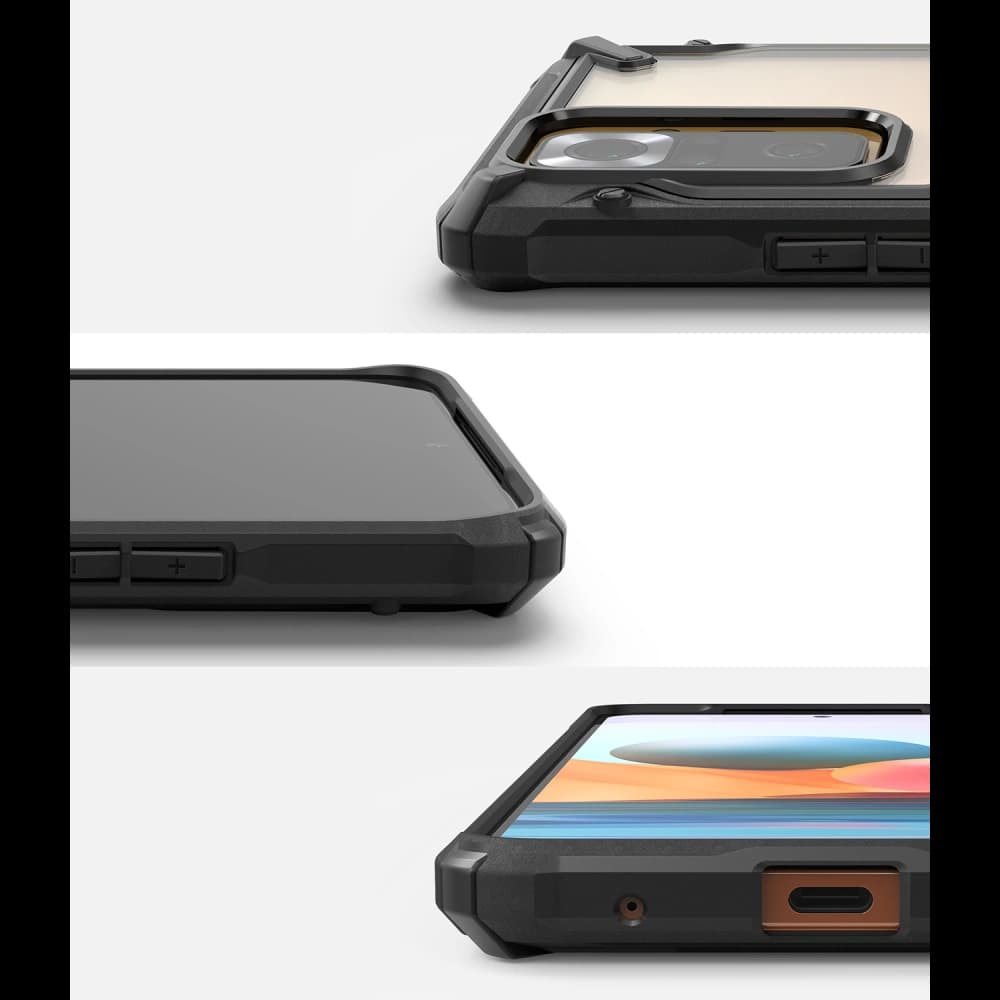 Ringke Fusion-X Redmi Note 10 Pro Black - 5