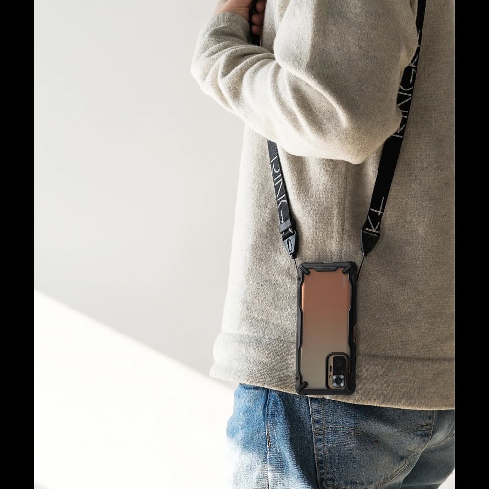 Ringke Fusion-X Redmi Note 10 Pro Black - 6