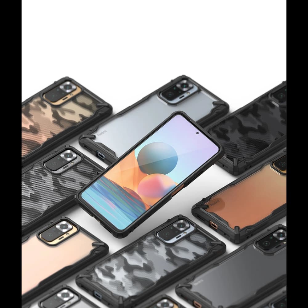 Ringke Fusion-X Redmi Note 10 Pro Black - 8
