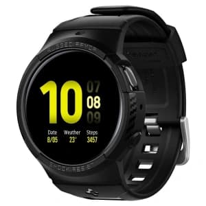 Spigen Rugged Armor Pro Samsung Galaxy Watch Active 2 44mm Matte Black
