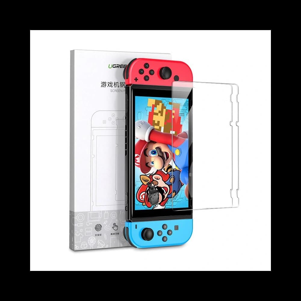 UGREEN 2x gehärtetes Glas für Nintendo Switch Bildschirm klar (50728) - 1