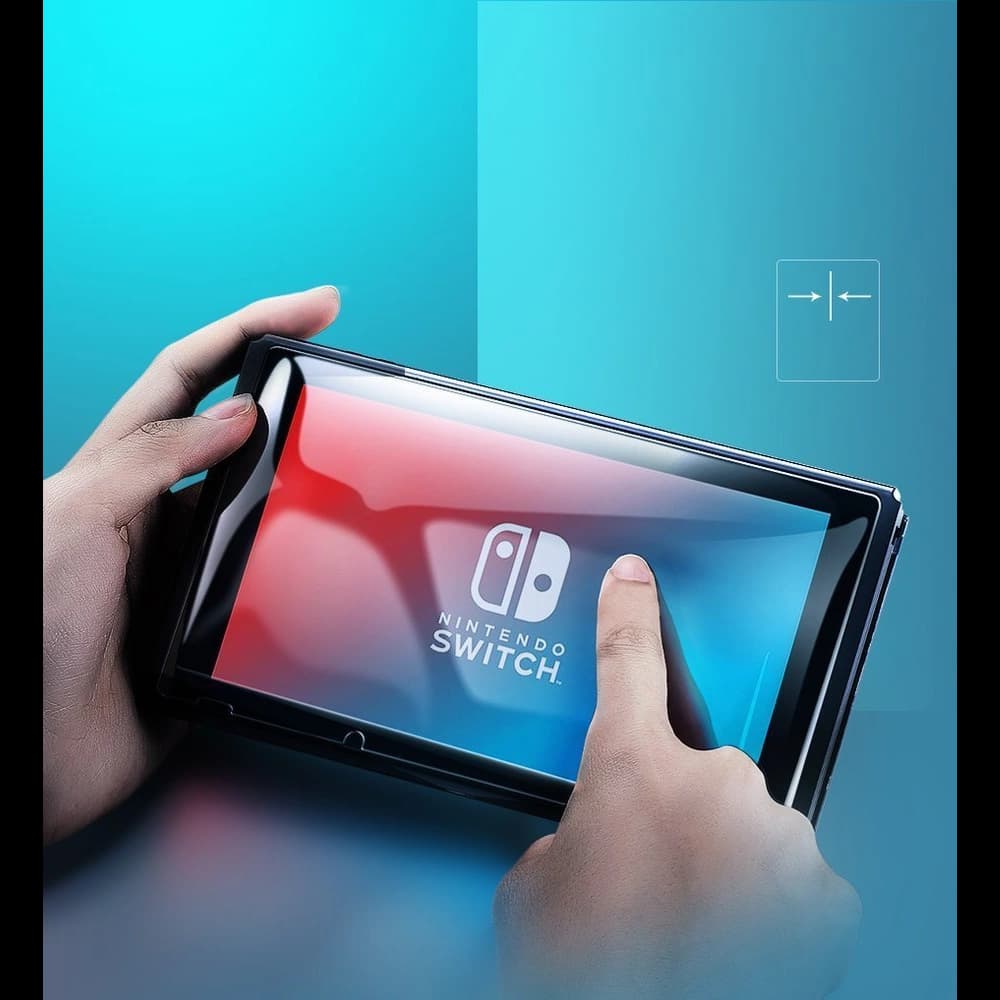UGREEN 2x gehärtetes Glas für Nintendo Switch Bildschirm klar (50728) - 6