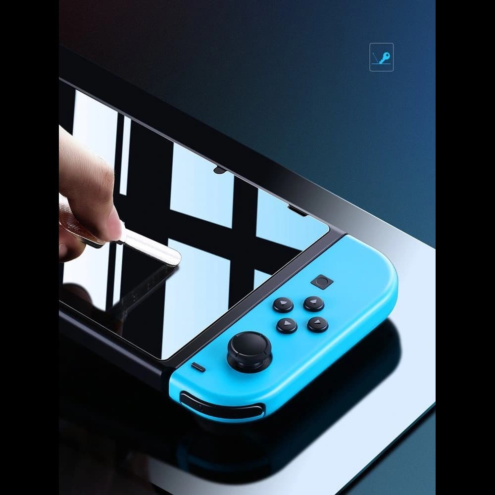 UGREEN 2x gehärtetes Glas für Nintendo Switch Bildschirm klar (50728) - 8