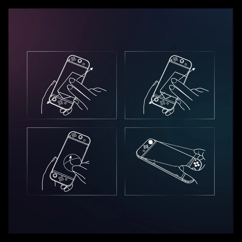 UGREEN 2x gehärtetes Glas für Nintendo Switch Bildschirm klar (50728) - 12