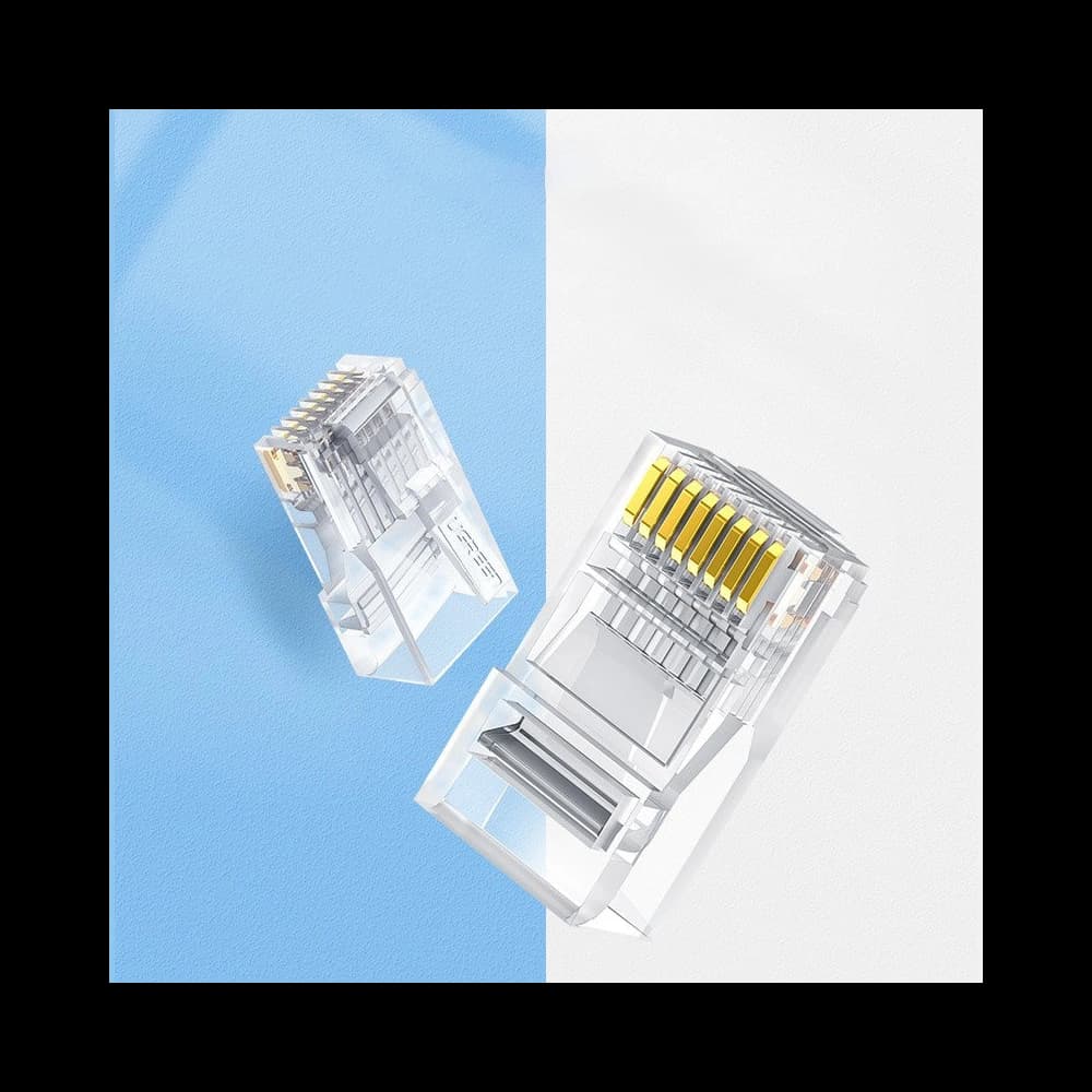 UGREEN 10x RJ45 8P8C Cat 6 Stecker transparent (50961) - 7