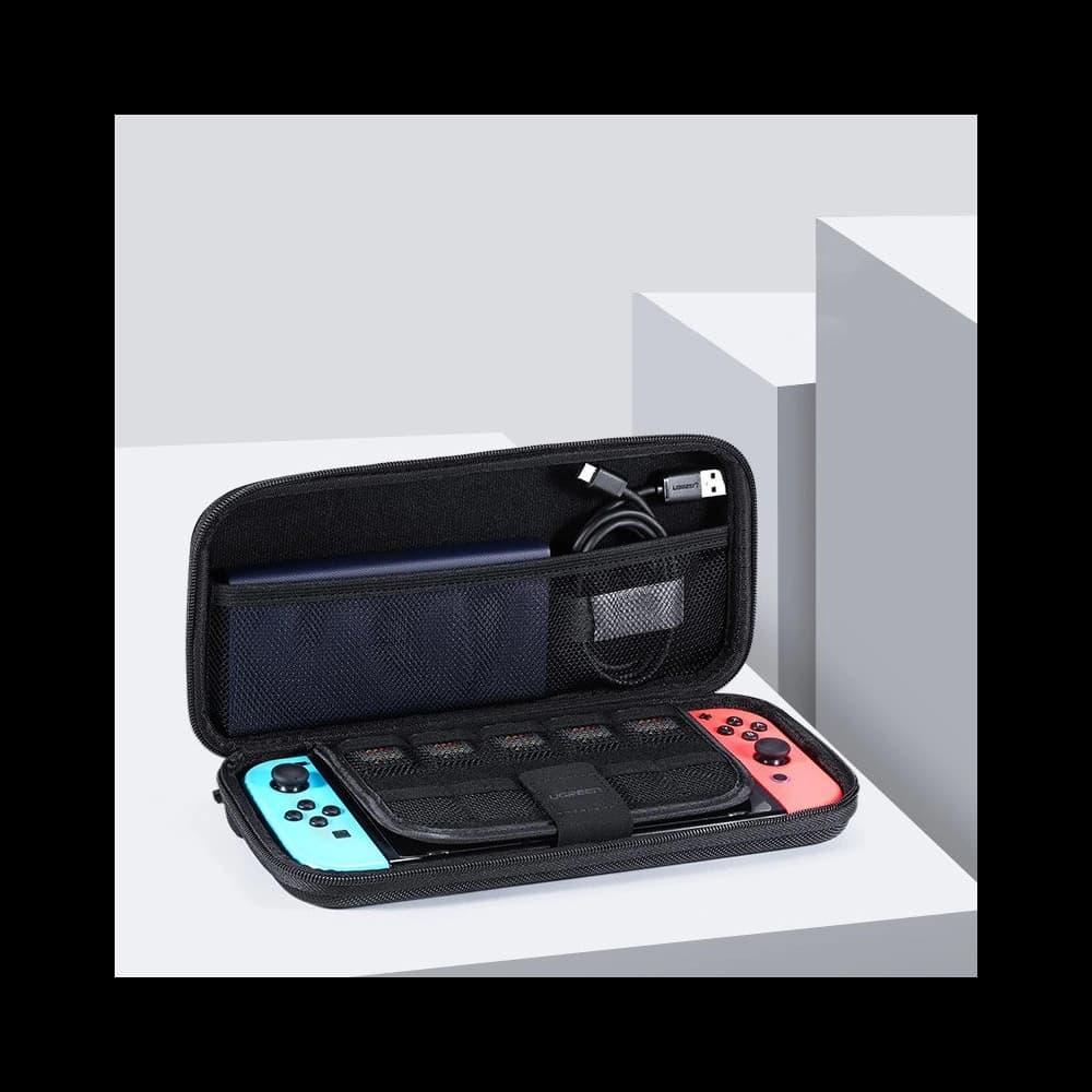 UGREEN Tasche für Nintendo Switch und Zubehör S 26,5 x 10 x 13,5 cm schwarz (50275 LP145) - 14