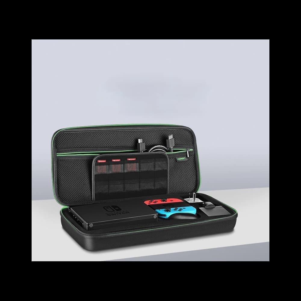 UGREEN Tasche für Nintendo Switch und Zubehör S 26,5 x 10 x 13,5 cm schwarz (50275 LP145) - 16