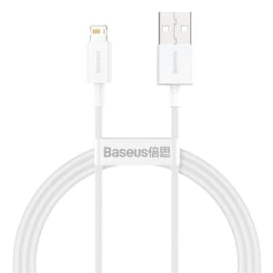 Baseus Superior Series Cable USB to Lightning, 2.4A, 1m (white)