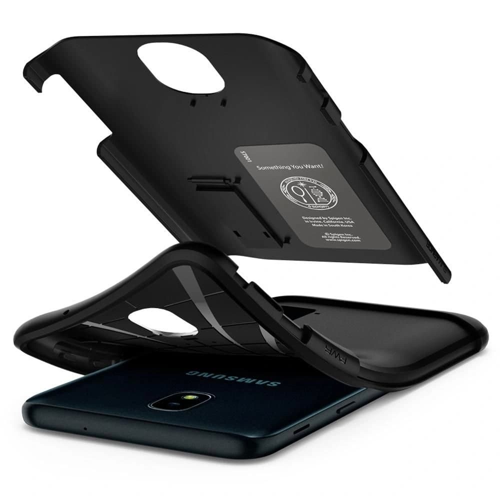 Spigen Slim Armor Samsung Galaxy J3 2018 Black - 4