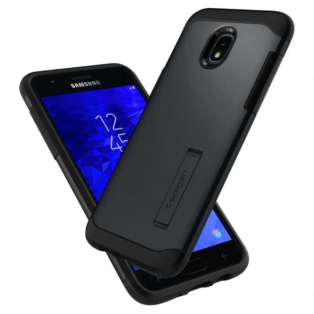 Spigen Slim Armor Samsung Galaxy J3 2018 Metal Slate - 2
