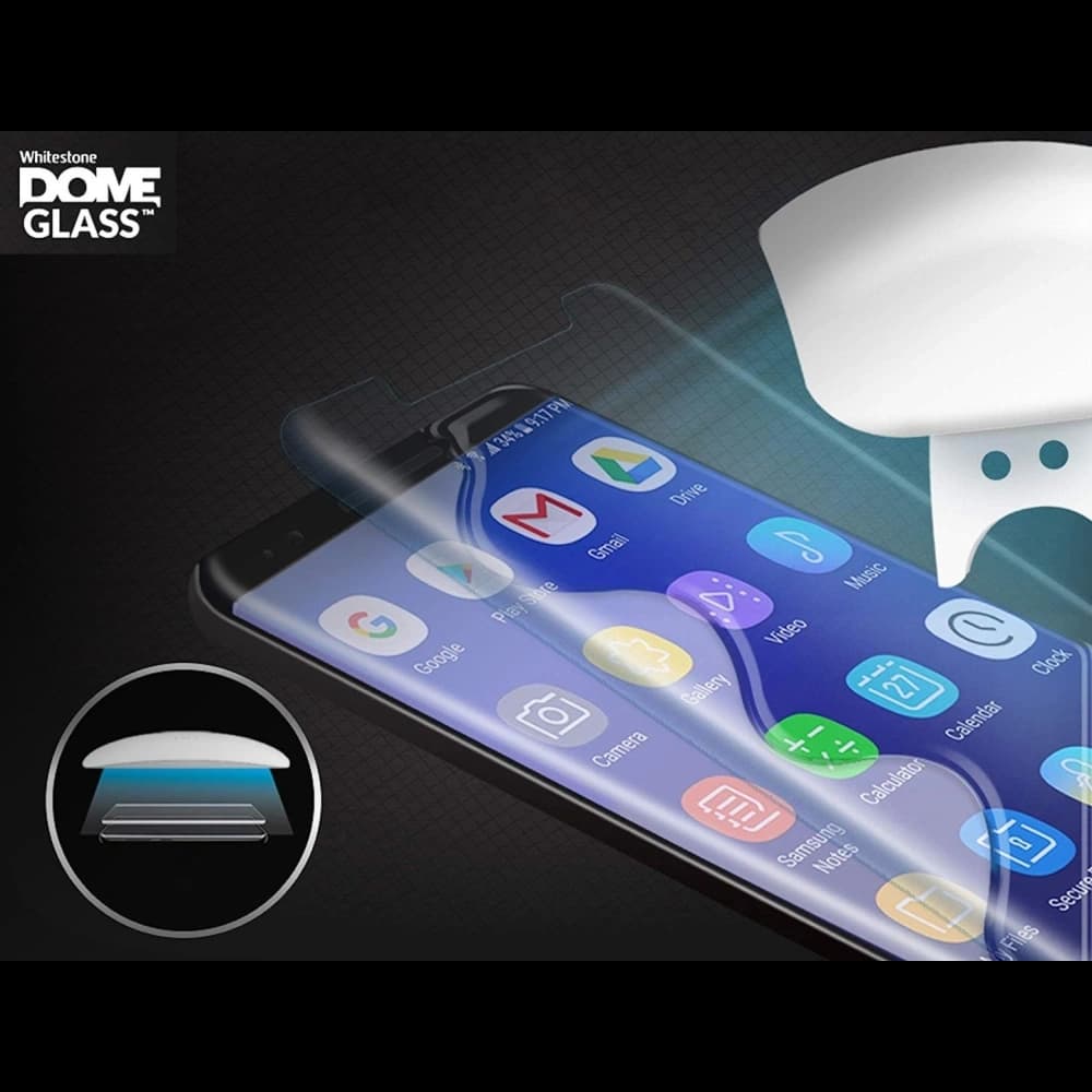 Gehärtetes Glas mit UV-Kleber Whitestone Dome Glass Samsung Galaxy Note 9 - 3