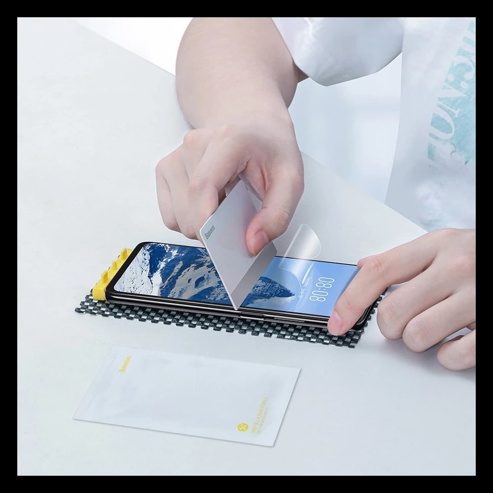 Baseus Xiaomi 2x 0,15 mm Vollbildschutzfolie für Redmi K40/K40 Pro Transparent (SGMIK40-02) - 20