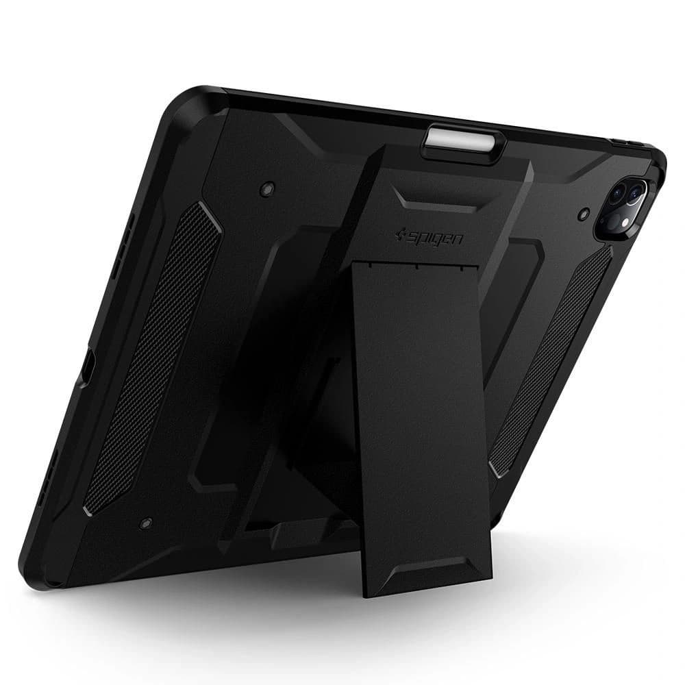 Spigen Apple Tasche Tough Armor Pro iPad Pro 12.9 2021 (5. Generation) Schwarz - 9