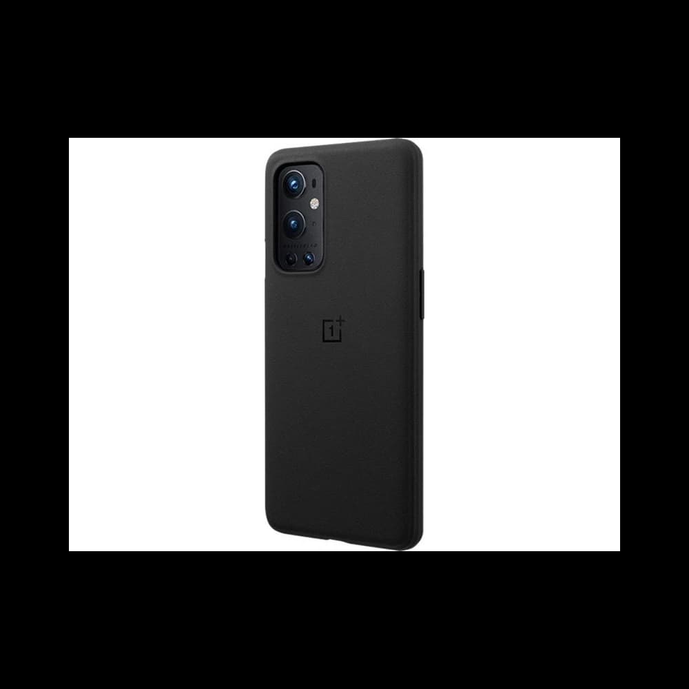 OnePlus Gehäuse 9 Pro Sandstone Bumper Case Schwarz - 2