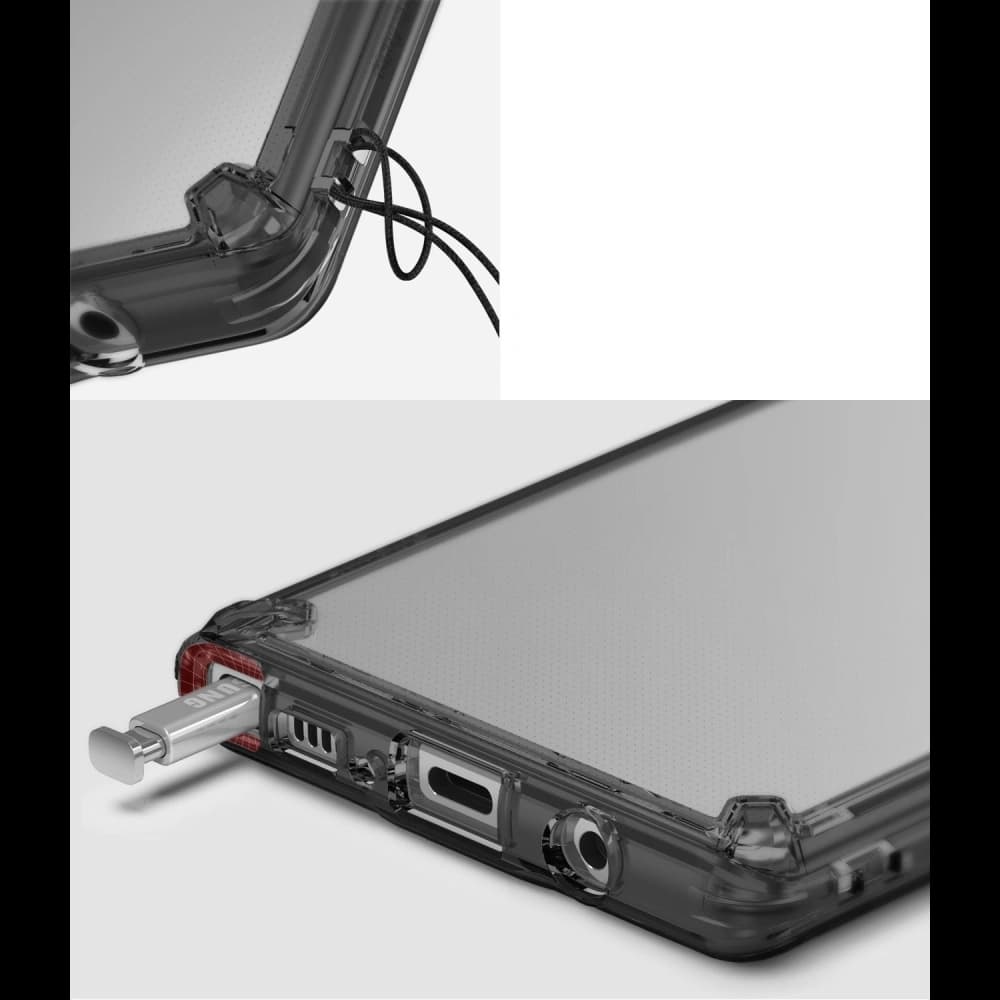 Case Ringke Fusion Samsung Galaxy Note 9 Clear - 6
